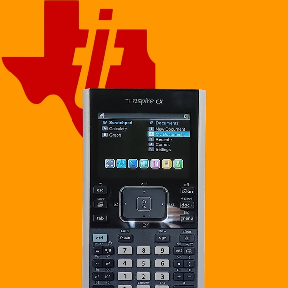 Texas Instruments Ti-Nspire CX Color Graphing Calculator w Cover & Cord … - Picture 3 of 9
